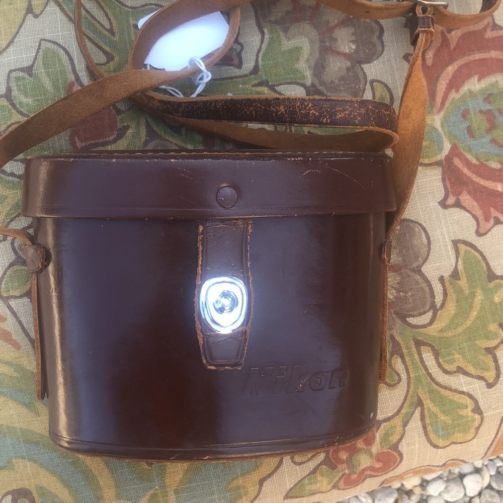 Leather Camera bag-Vintage